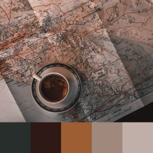 Combinação de cores: guia prático, gerador on-line e exemplos - Web Design combinação de cores - paleta suave