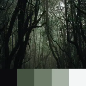 Combinação de cores: guia prático, gerador on-line e exemplos - Web Design combinação de cores - paleta mono