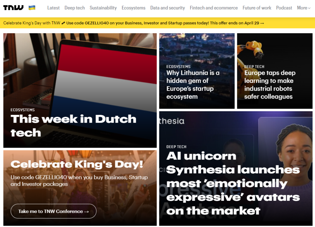 Sites de tecnologia: os 20 melhores sites para ficar atualizado em 2024 - Tecnologia Site TNW