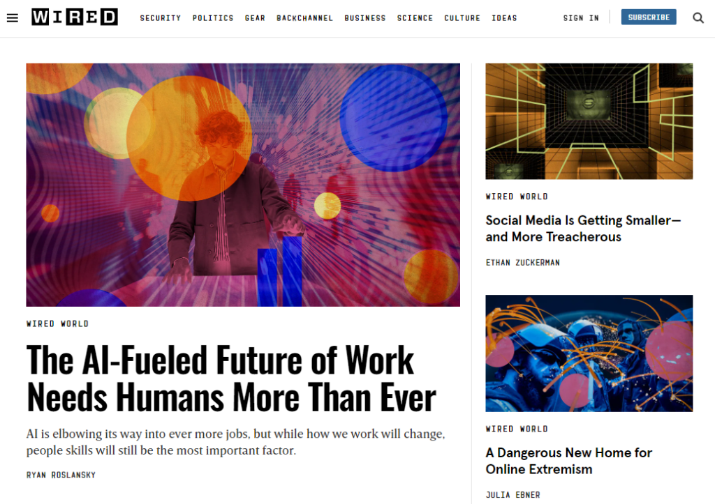 Sites de tecnologia: os 20 melhores sites para ficar atualizado em 2024 - Tecnologia Site Wired