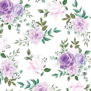 Combinação de cores: guia prático, gerador on-line e exemplos - Web Design combinação de cores - padrão floral