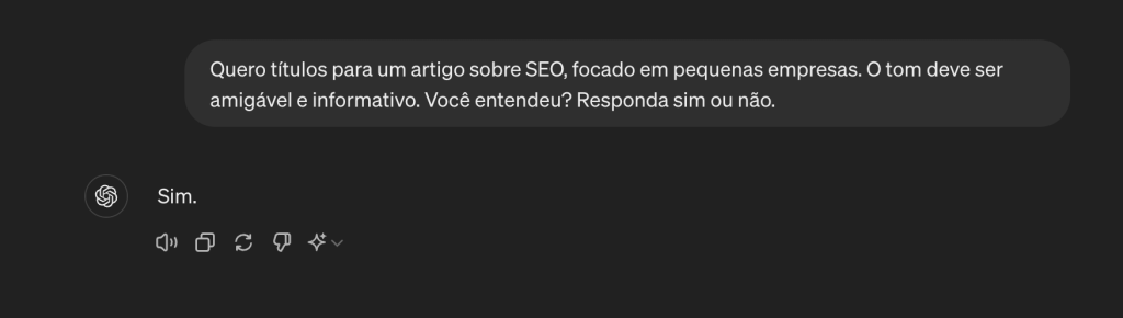 55 Ideias de títulos criativos e como criar títulos criativos em 2024 - Marketing ideias de titulos criativos na prática no chat GPT (briefing)