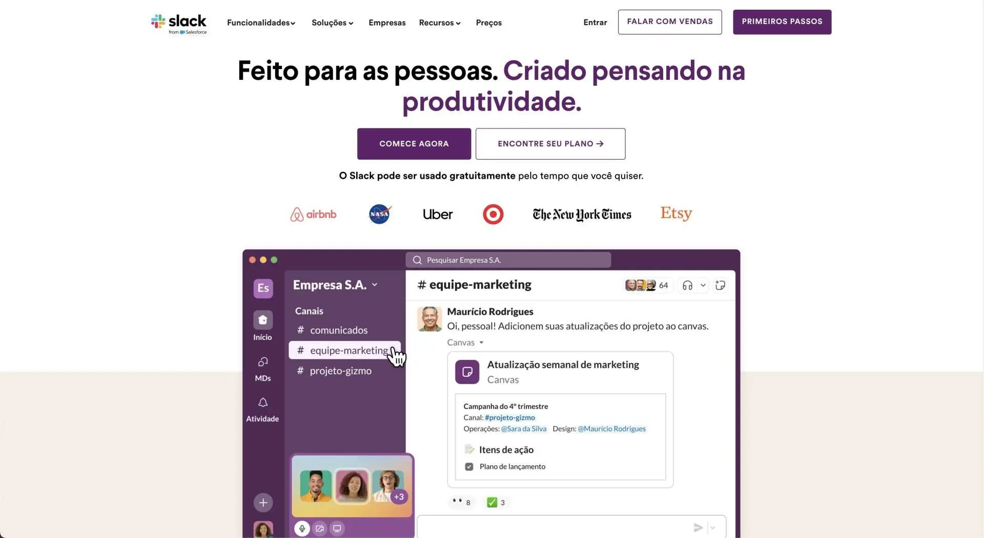 297 ferramentas de marketing essenciais para o seu negócio em 2024 - Marketing Ferramentas de marketing: Slack