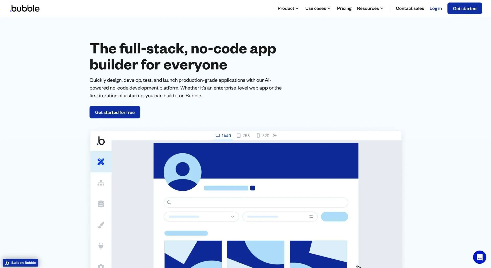 297 ferramentas de marketing essenciais para o seu negócio em 2024 - Marketing Ferramentas de marketing: Bubble.io