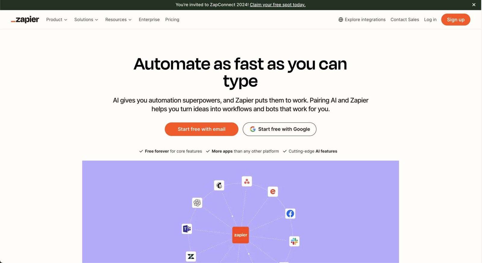 297 ferramentas de marketing essenciais para o seu negócio em 2024 - Marketing Ferramentas de marketing: Zapier