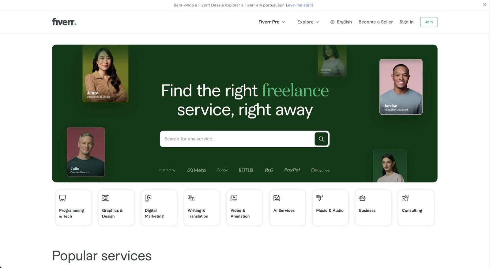 297 ferramentas de marketing essenciais para o seu negócio em 2024 - Marketing Ferramentas de marketing: Fiverr